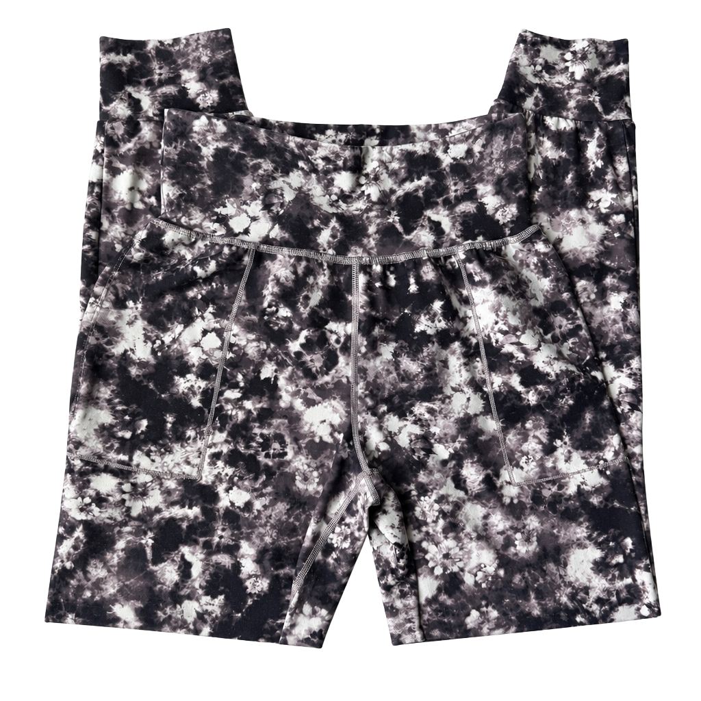 Athleta Salutation Printed Jogger Tie Dye 1