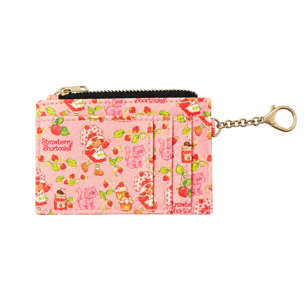 Strawberry Shortcake Zippered Card Holder and Coin Wallet 1