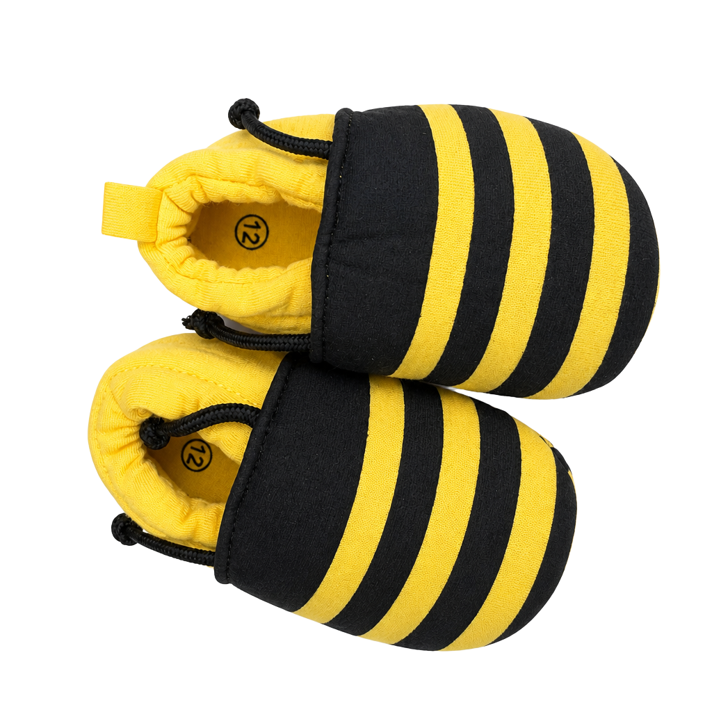 Zammy Yammy Baby Bumble Bee Soft Sole Pre-Walker Shoes 1