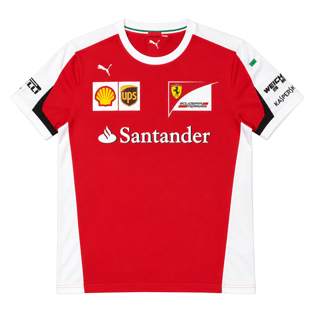 Puma Scuderia Ferrari F1 Team T-Shirt Size XL Santander Racing 1