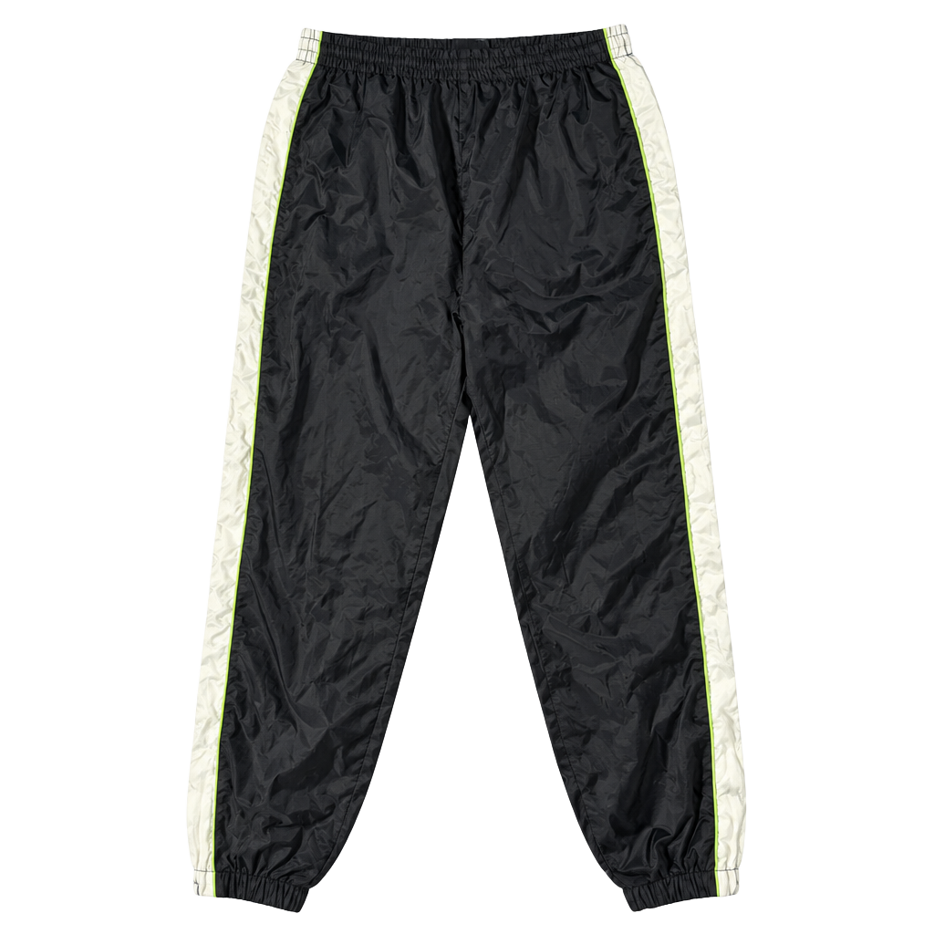 USA Olympic Brand Track Pants Size M/M(32-34) Black Nylon Windbreaker 1