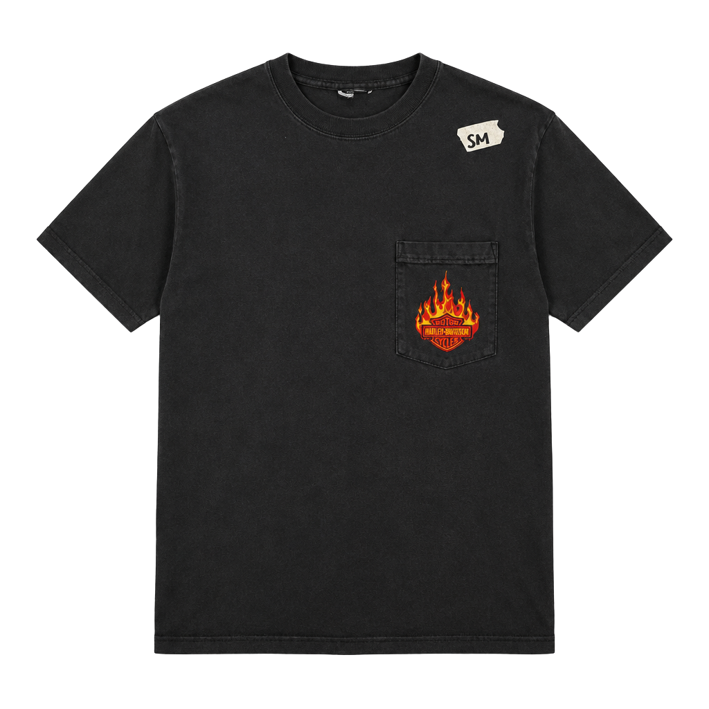 Harley-Davidson Williamsburg VA Pocket T-Shirt Size Small 1