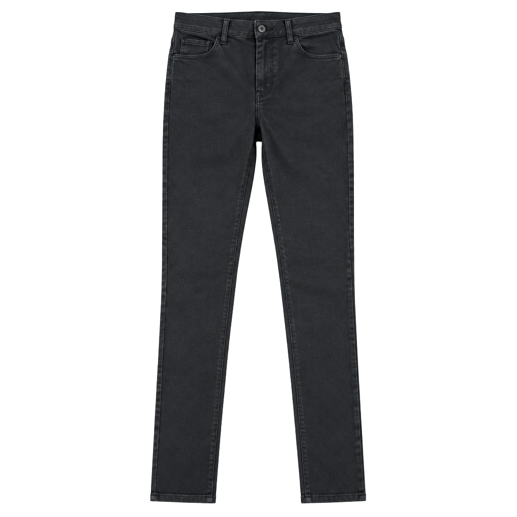 Black Leather Skinny Pants 1