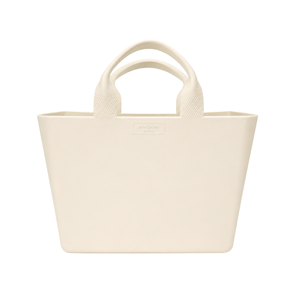 Kate Spade New York Rubber Tote Bag Ivory 1