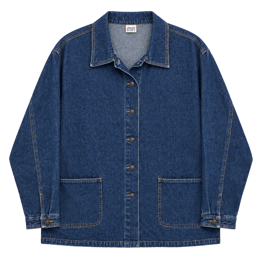 Main Street Blues Denim Jacket Blue Cotton 1