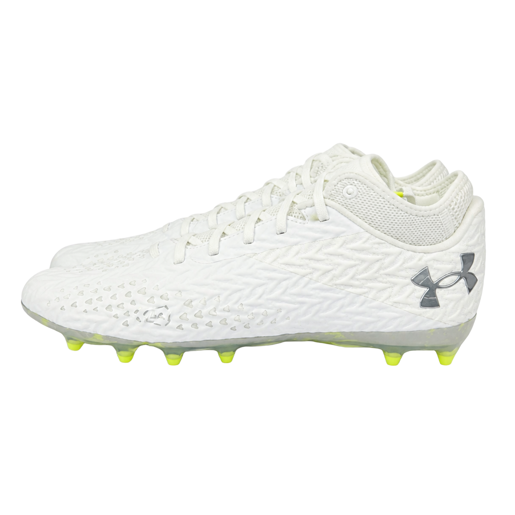 Under Armour Highlight Lacrosse Cleats White mens 9 1
