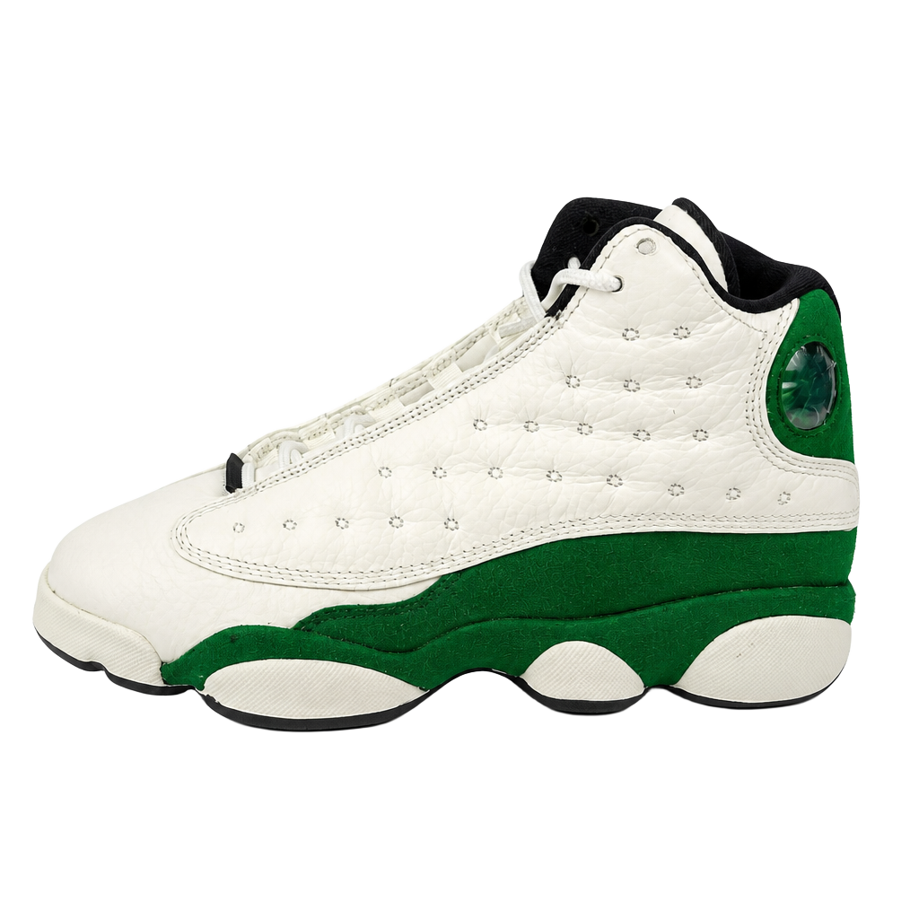 AIR JORDAN 13 RETRO (GS) "SAIL PINE GREEN" 2025 SZ 5Y/ 6.5(W) HQ0780-103 DS 1
