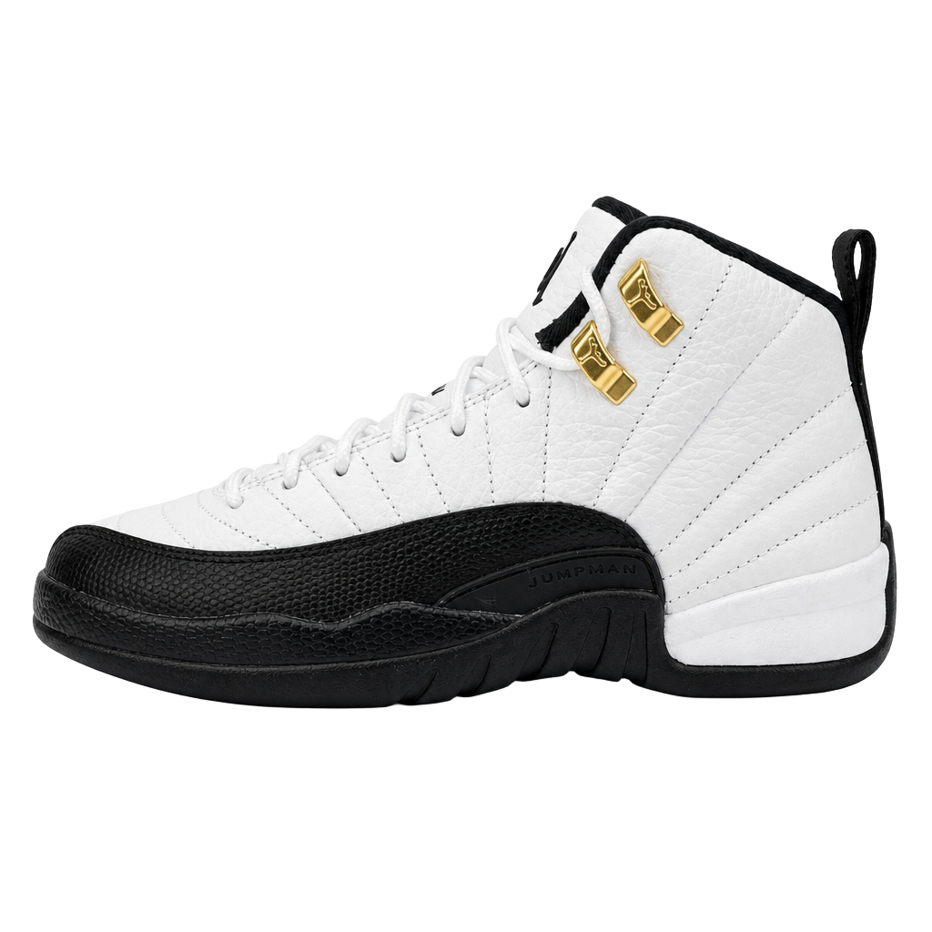 Jordan 12 Retro GS White / Black Taxi – size 3.5Y 1
