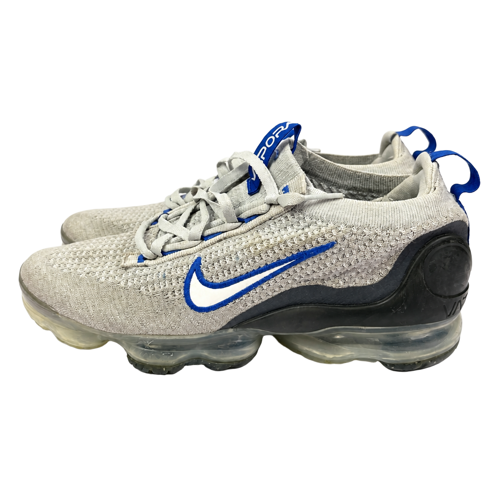 Nike Air VaporMax 2021 Flyknit Grey Blue Sneakers 1