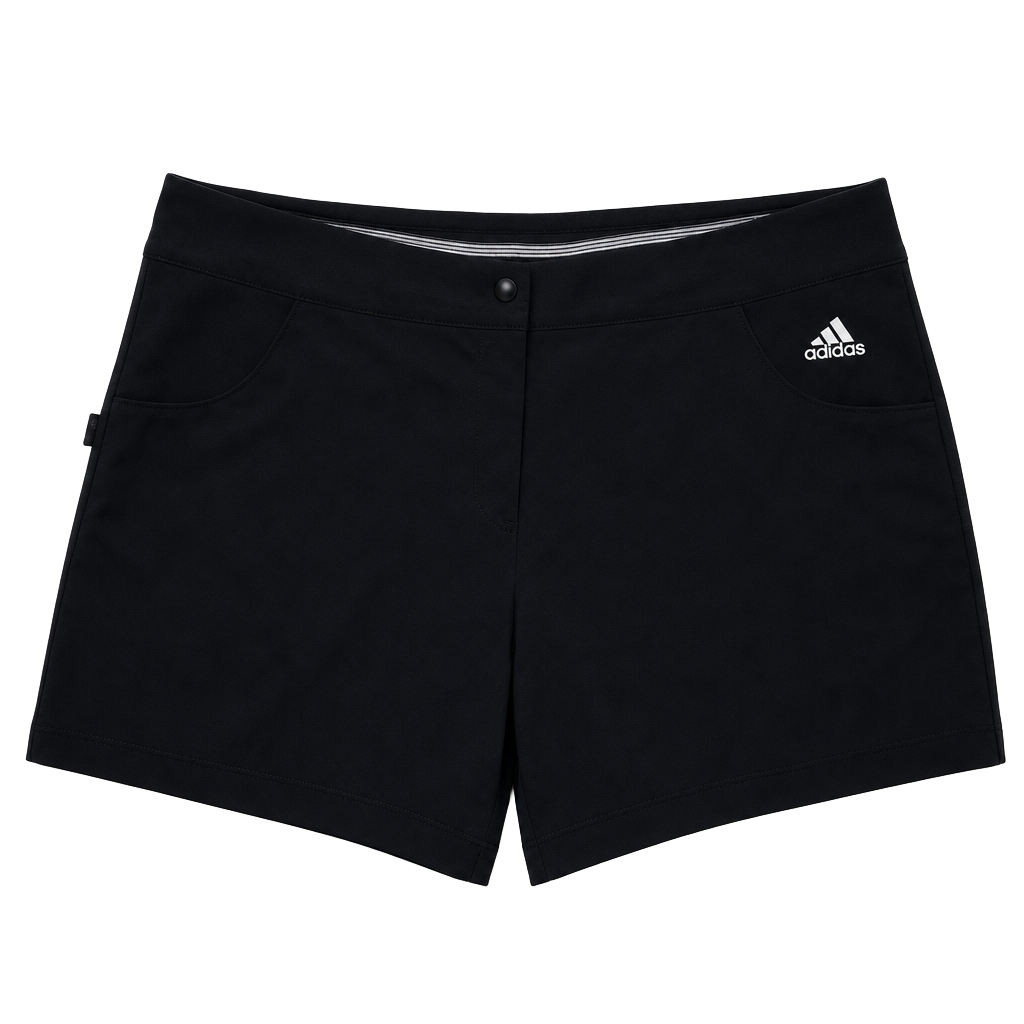 Vintage 2005 Adidas Women's Black Court Tennis Athletic Shorts 1
