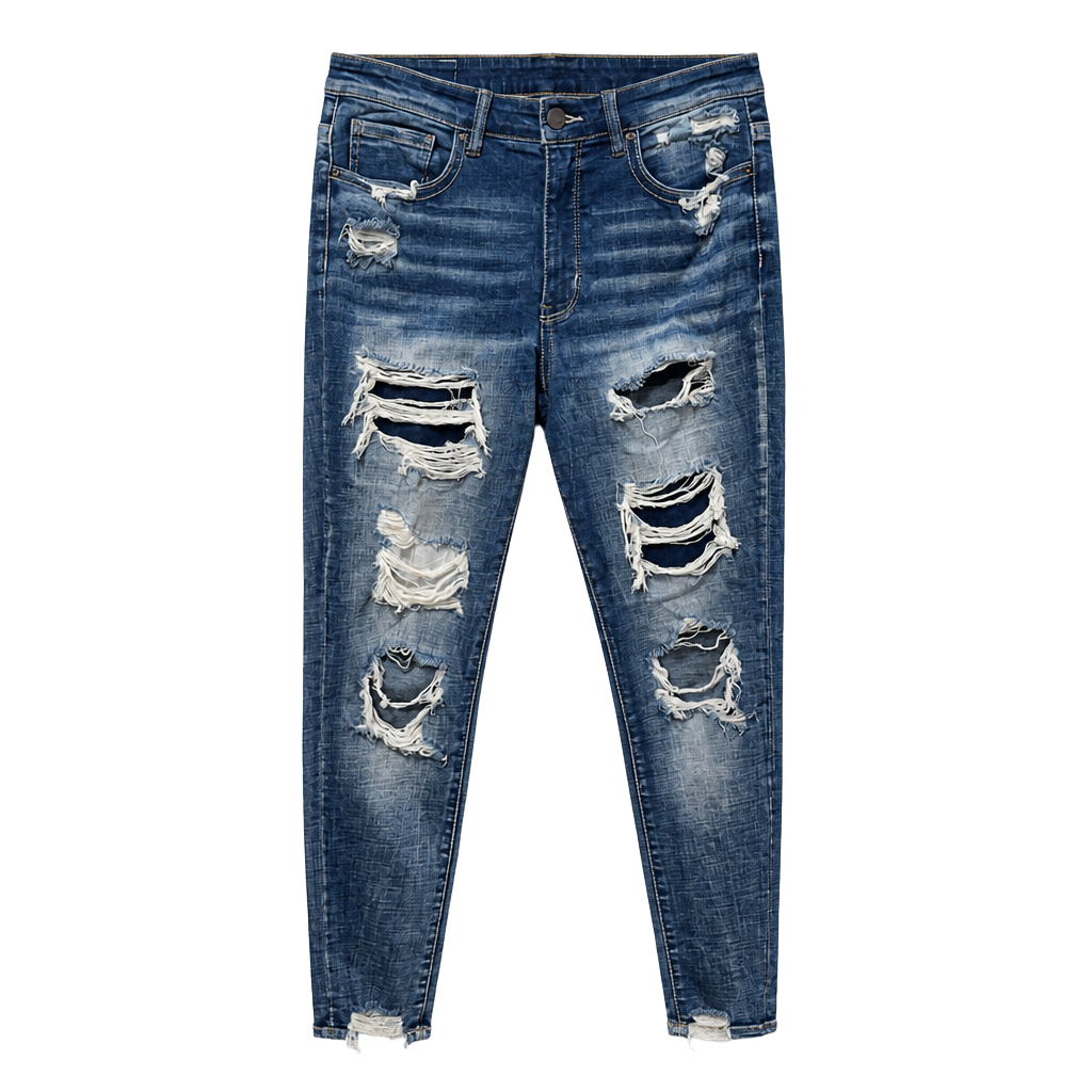 BKE Parker Ankle Skinny Stretch Raw Cuff Jeans Men's Size 30 1