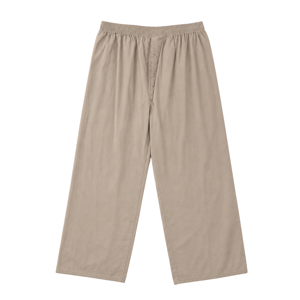 Better Touch Apparel Department of Veterans Affairs San Diego Logo Elastic Waist Snap Front Pants Size XL 1