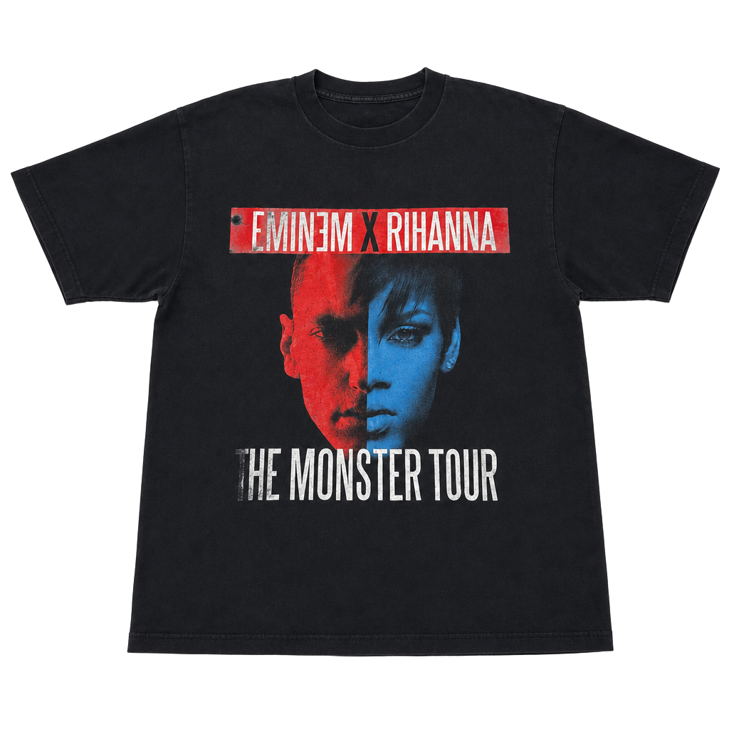 2014 Eminem X Rihanna The Monster Tour Concert T-Shirt 1