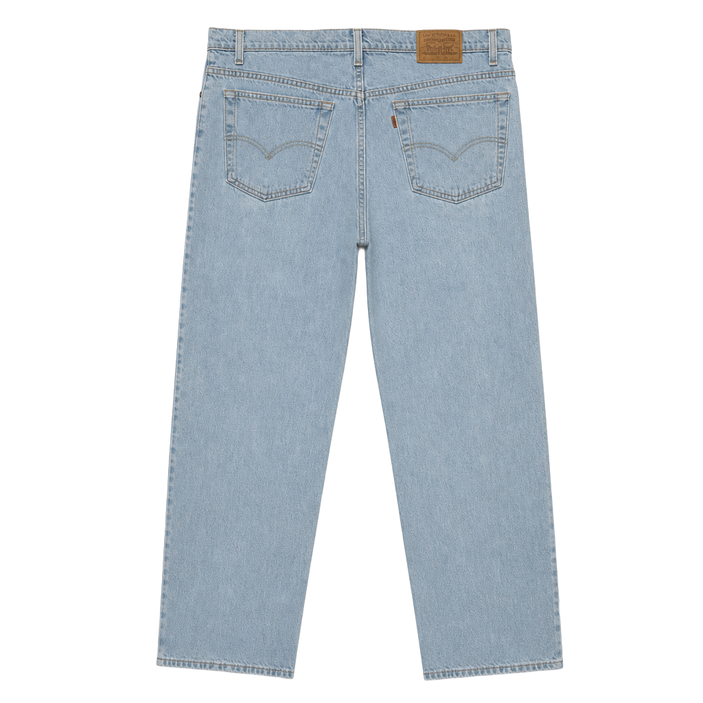 Vintage Levi's 540 Relaxed Fit Light Wash Denim Jeans Men's 40x30 1