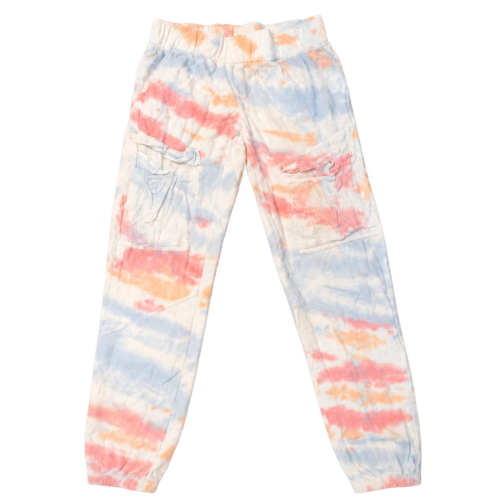 Young Fabulous & Broke Tie-Dye Cargo Jogger Pants 1