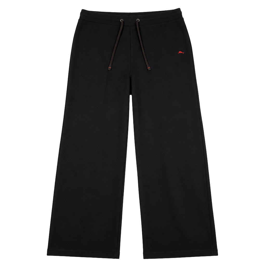 Tommy Bahama Lounge Pants Size L Black Cotton Blend Drawstring 1