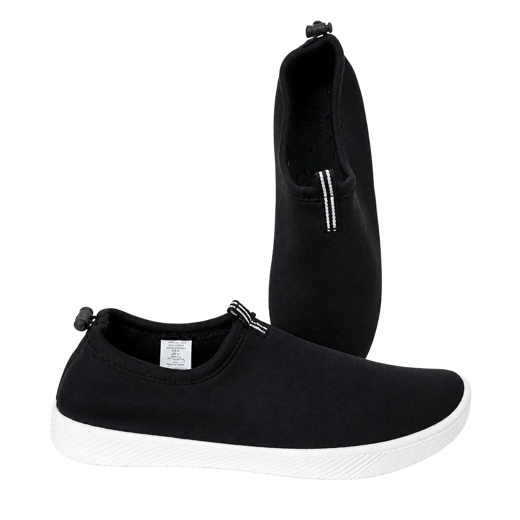 Lands' End Slip On Water Shoes Size 12 B Black 1