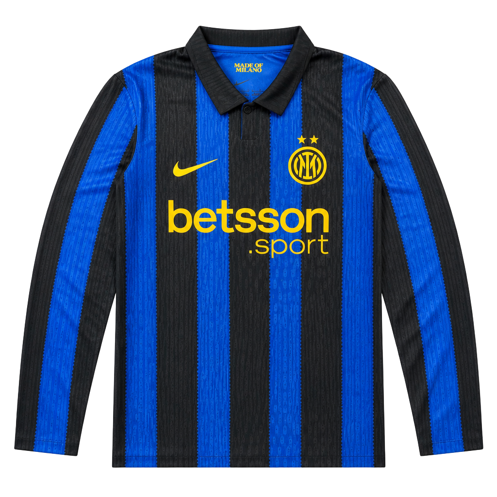 Nike Inter Milan 2024/25 Long Sleeve Home Jersey 1
