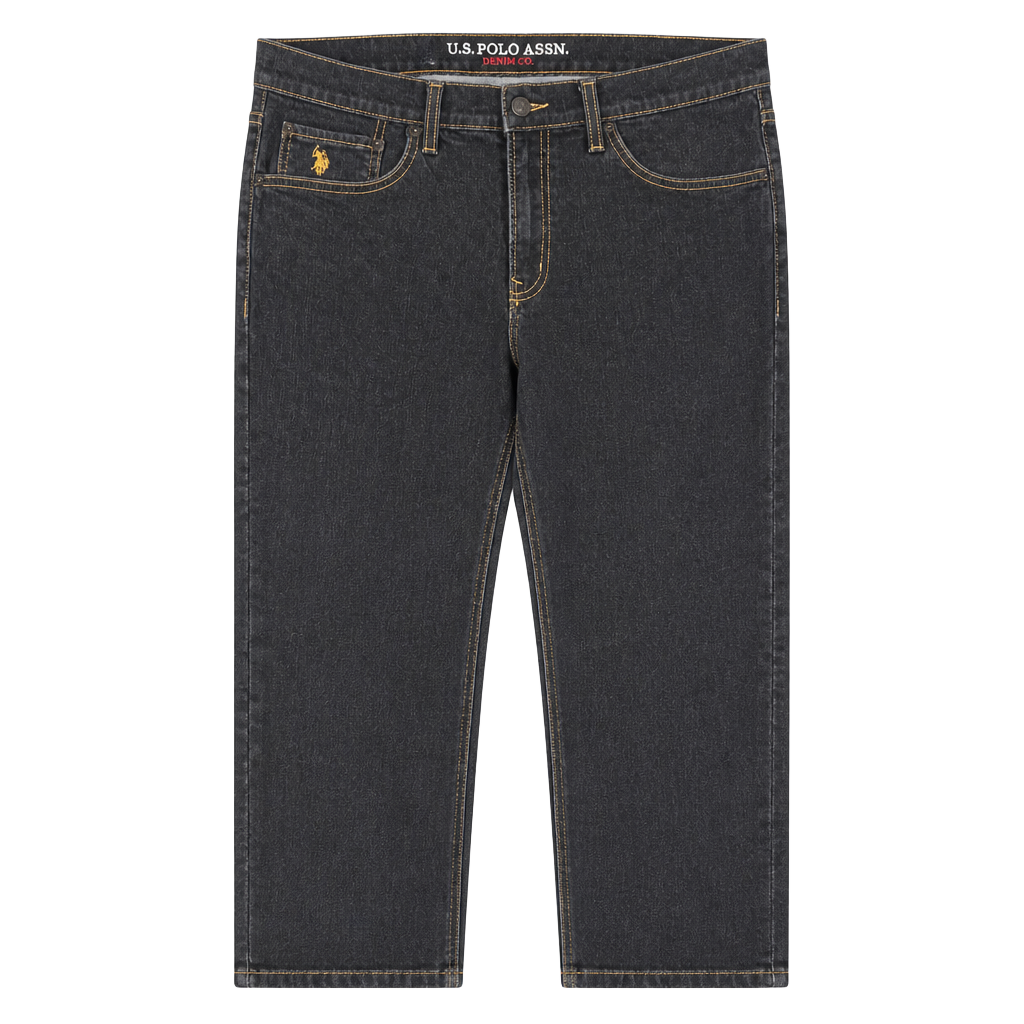 U.S. Polo Assn. Denim Co. Men's Straight Jeans Dark Wash 36 x 32 1