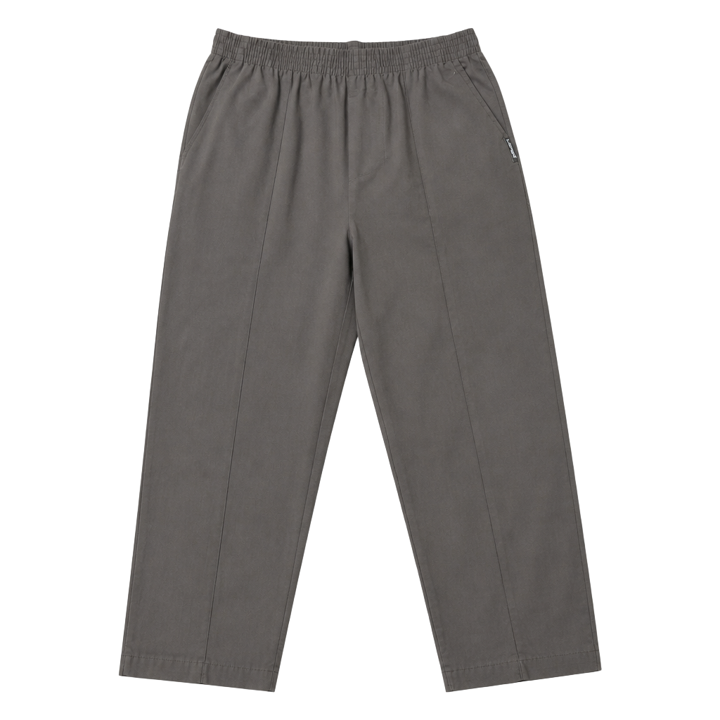 Landau Medical Scrubs Pull-On Pants Brown Elastic Waist 1