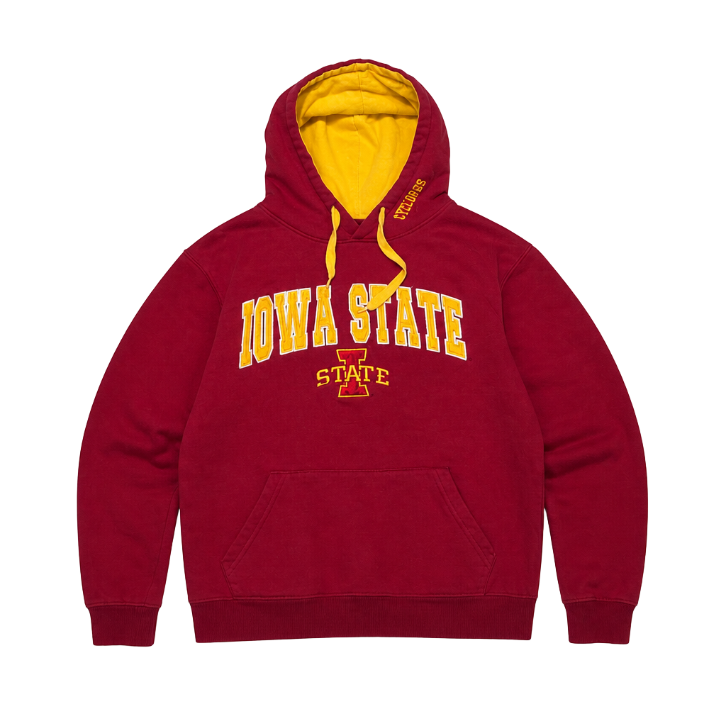 Stadium Athletics Iowa State Cyclones Embroidered Pullover Hoodie 1
