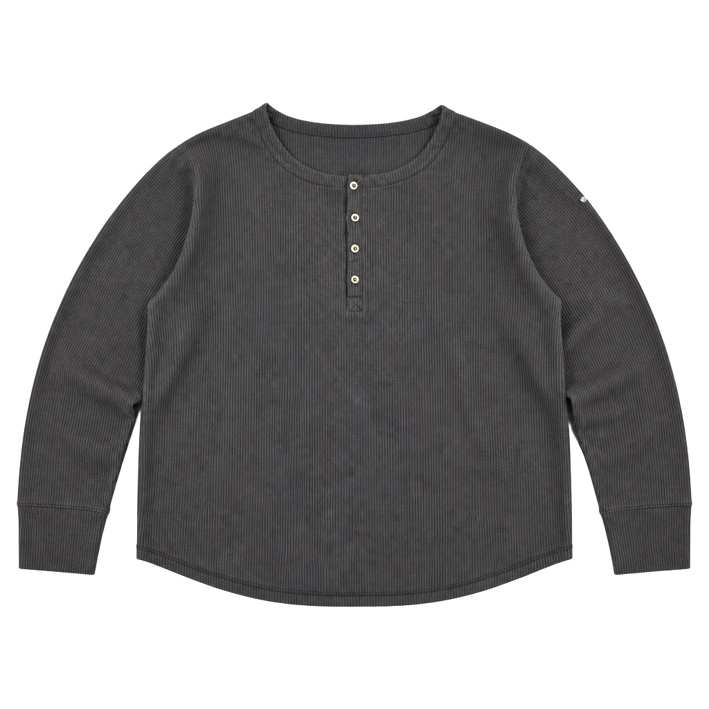 Columbia Sportswear Company Women's Waffle-Knit Thermal Long-Sleeve Henley Shirt 1