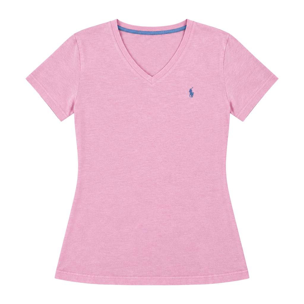 Ralph Lauren Sport V-Neck T-Shirt Size XL Pink 1
