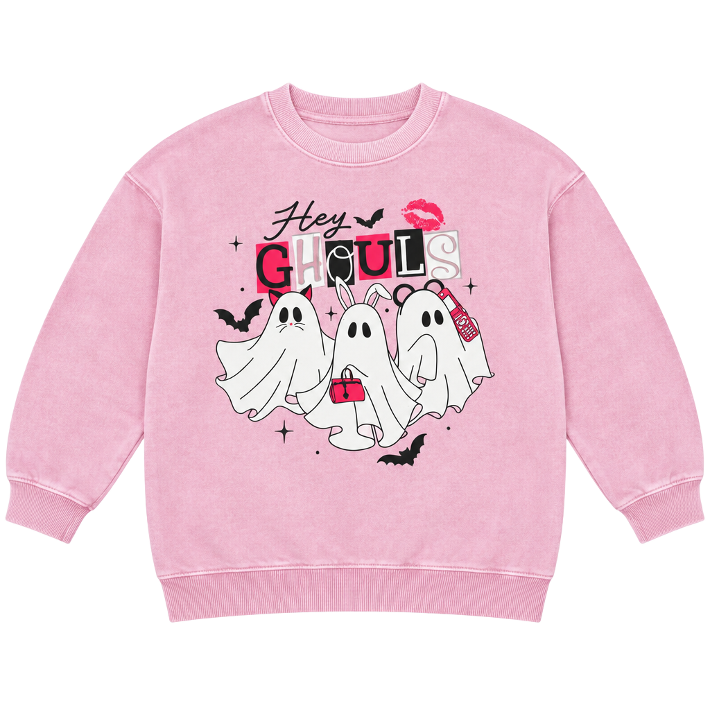 Wound Up Hey Ghouls Halloween Sweatshirt Size XL 16-18 1