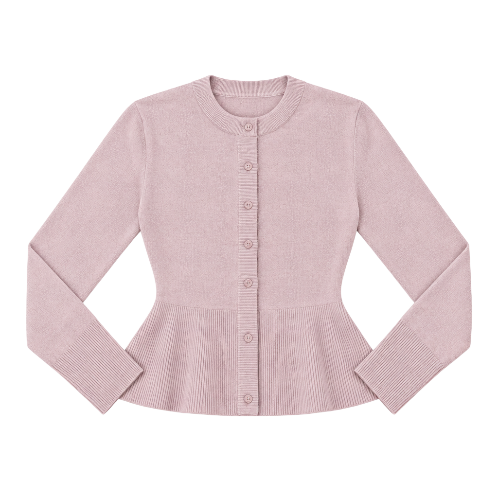 Jessica Simpson Cardigan Size XL Pink Button-Up 1