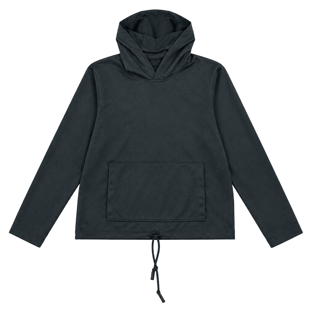 Nike Dri-FIT Hoodie Size M (8-10) Black Athletic Pullover 1