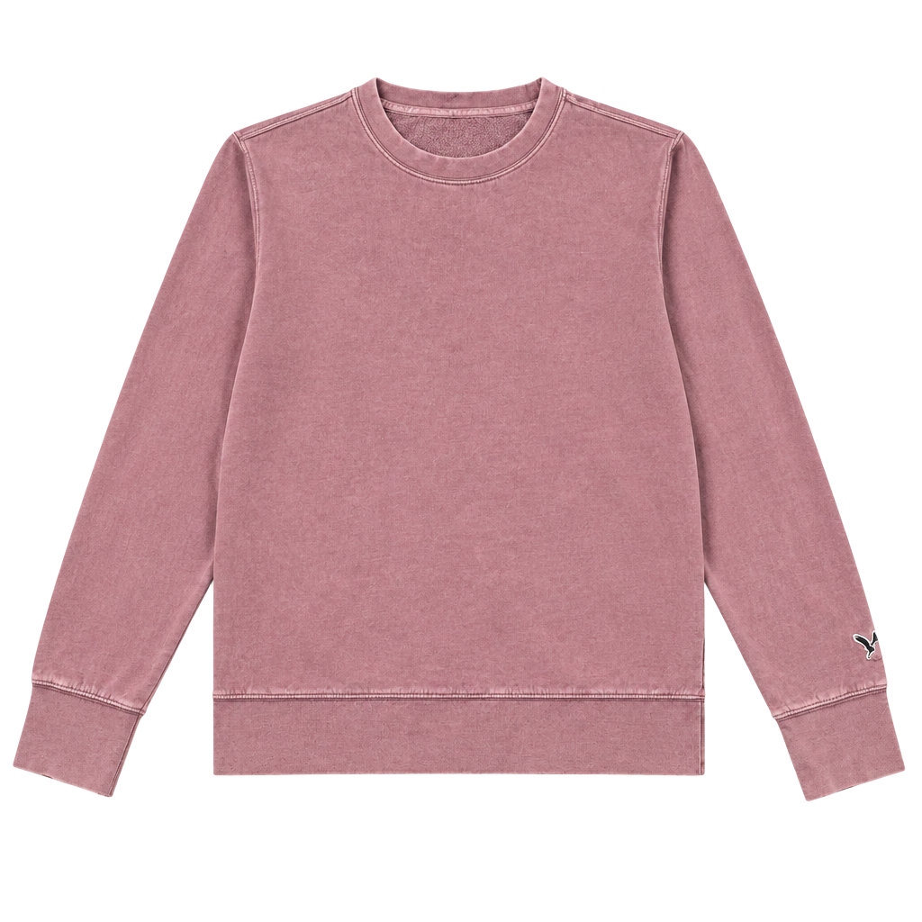 American Eagle Super Soft Crewneck Sweatshirt Pink 1