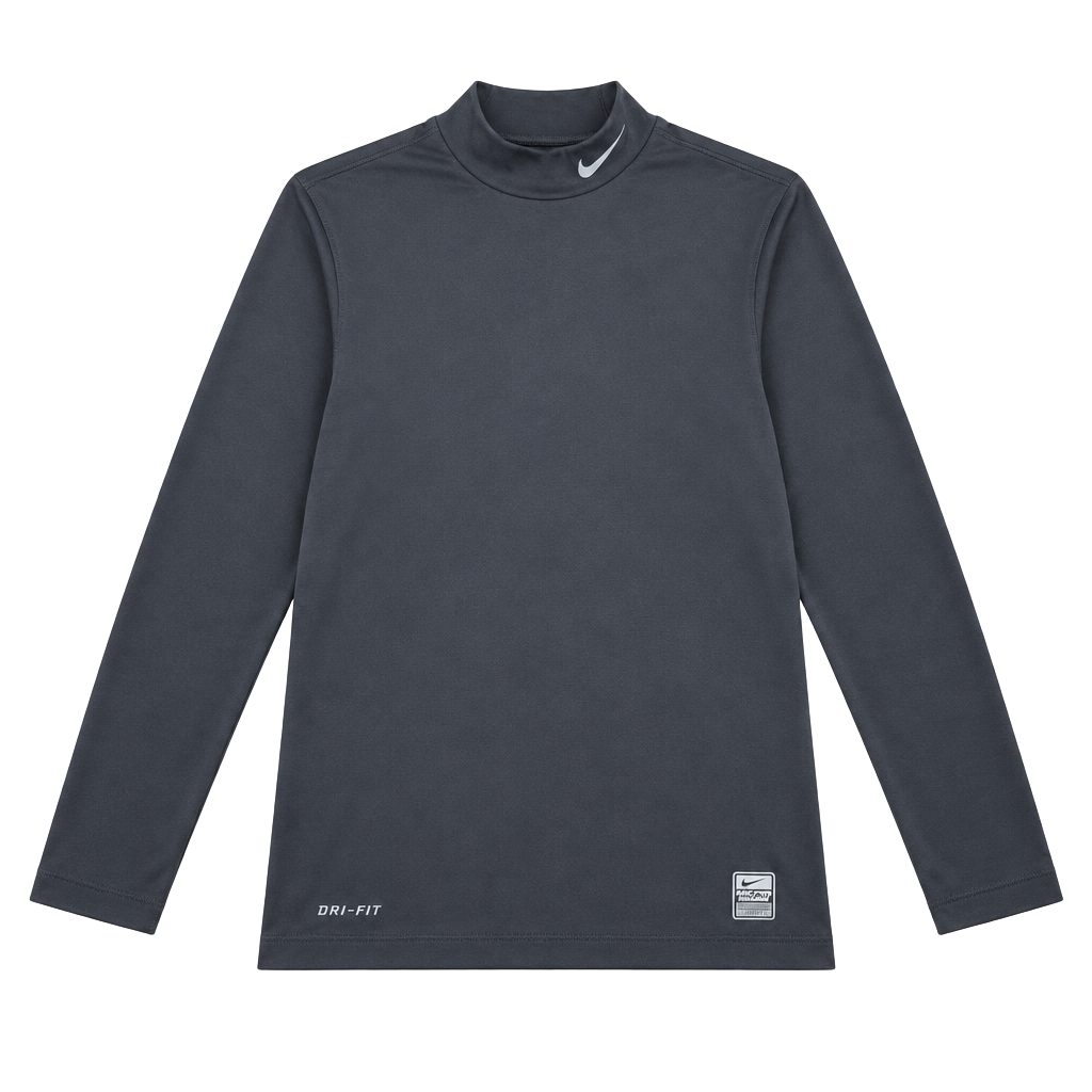 Nike Pro Combat Dri-FIT Long Sleeve Mock Neck Shirt 1