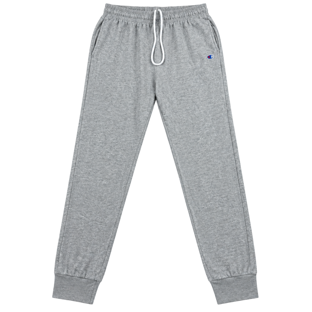 Champion Jersey Jogger Sweatpants Gray 1