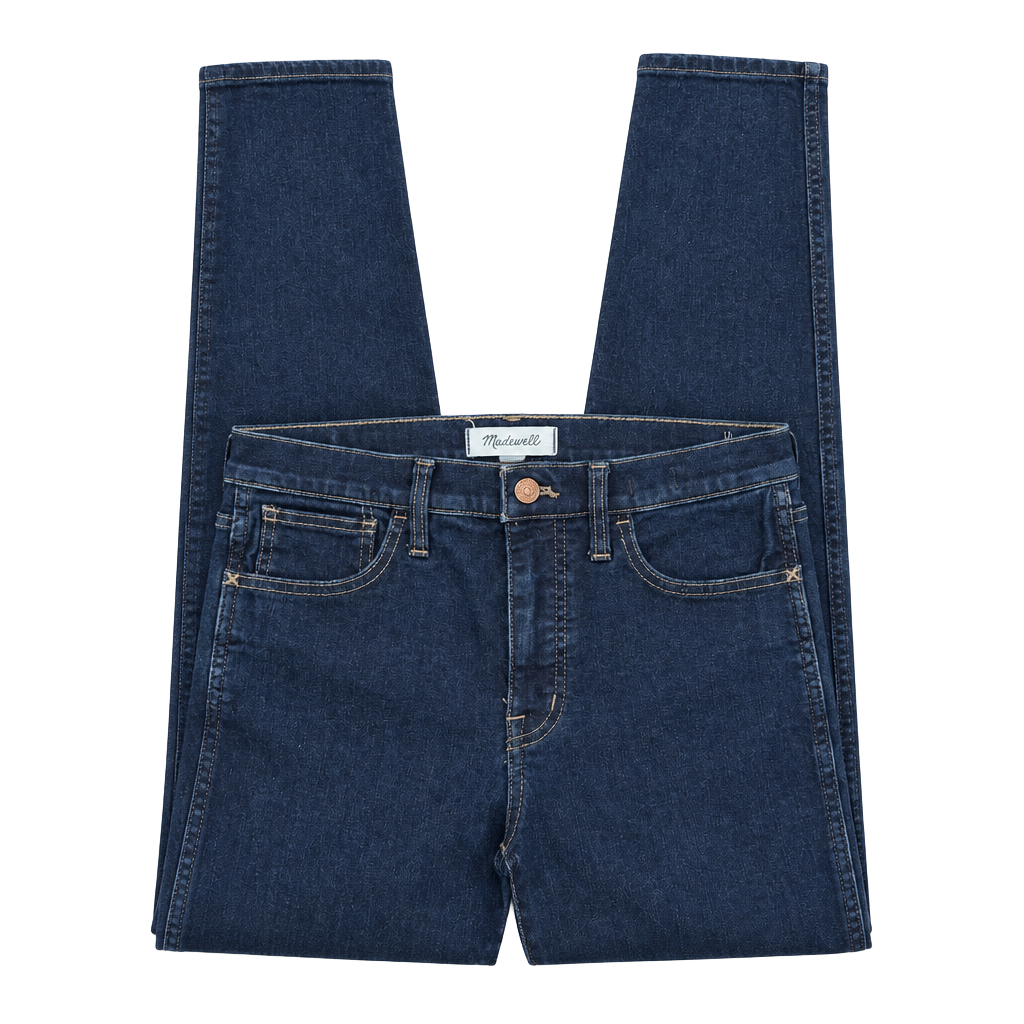 Madewell Roadtripper Skinny Jeans Size 27 Dark Wash Denim 1