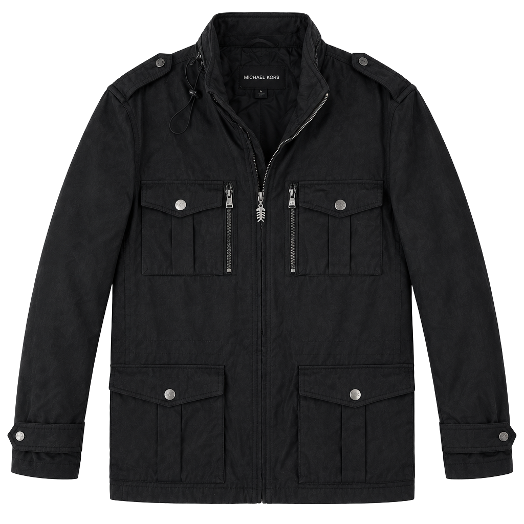 Michael Kors Utility Jacket Black 1
