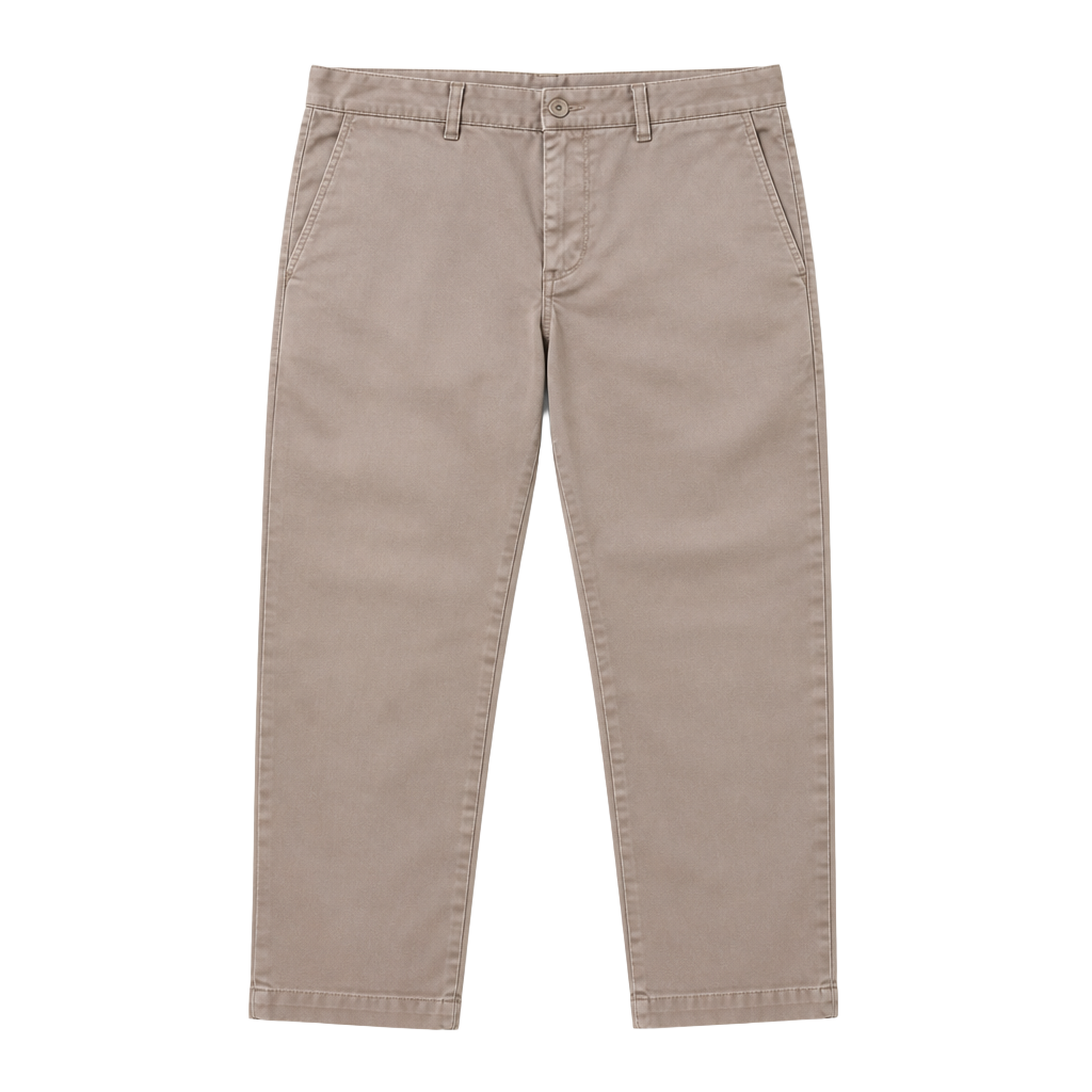 Old Navy Mid-Rise Skinny Chino Pants Tan 1