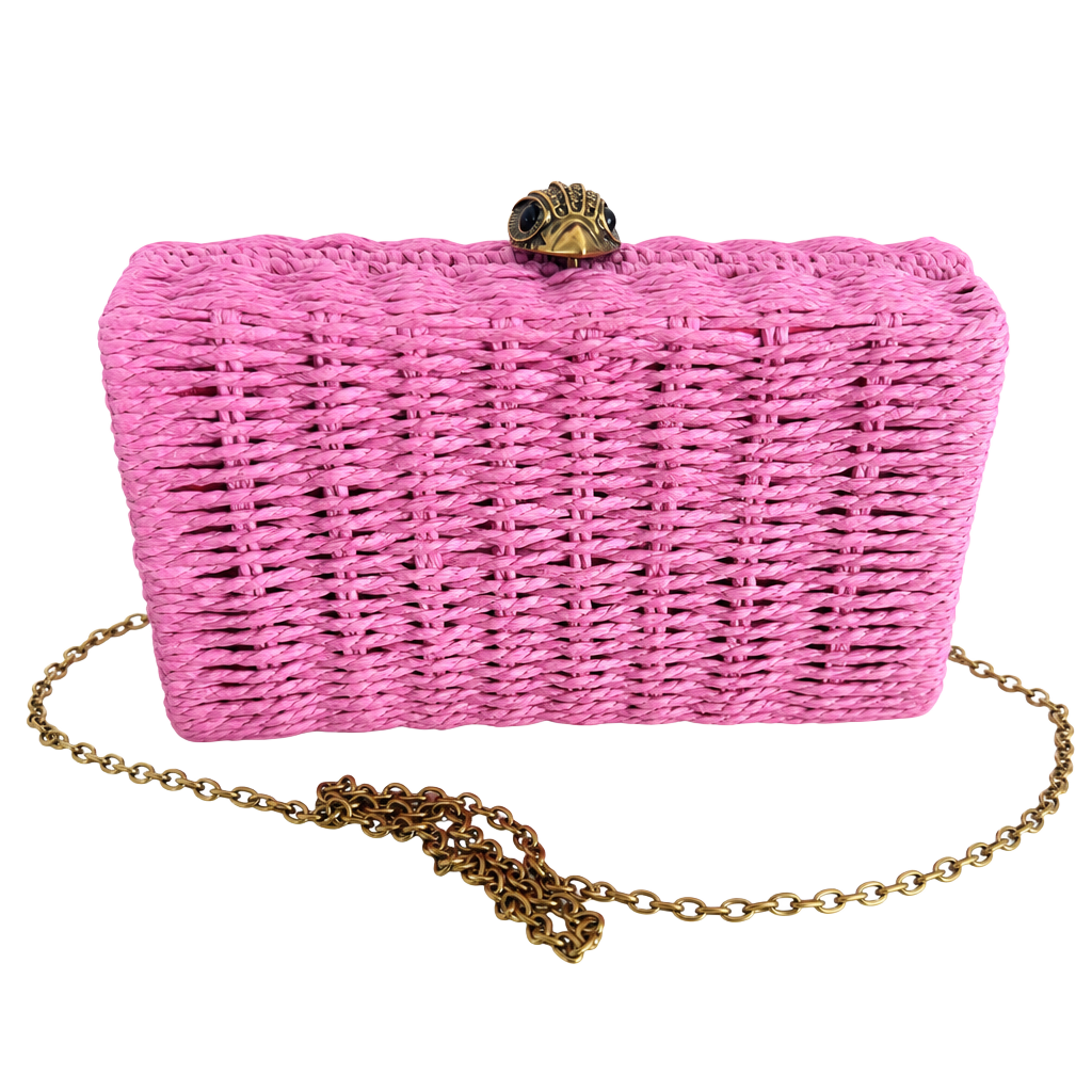 Kurt Geiger London Kensington Woven Frame Clutch 1