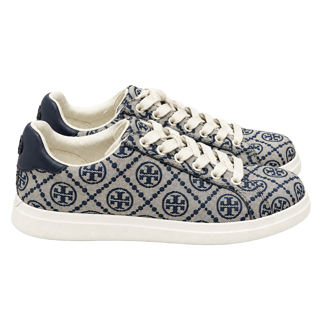 8W Tory Burch Howell T Monogram Jacquard Sneakers 1