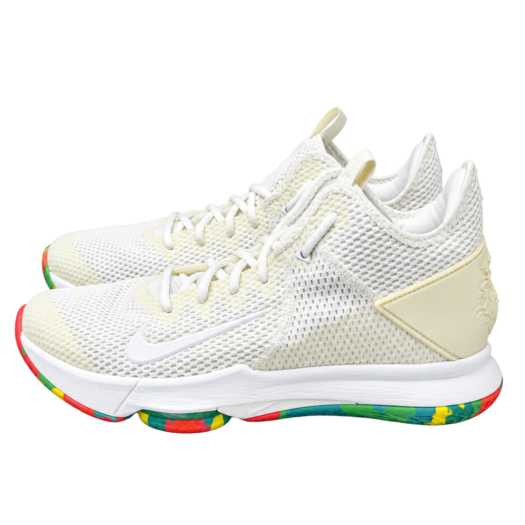 Nike LeBron Witness IV Fruity Pebbles White Multi Camo Basketball 1