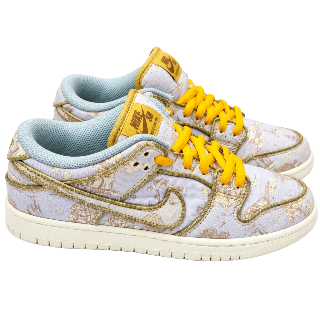 Nike SB Dunk Low Pro Pastoral Print Size 5Y Multicolor Sneakers 1