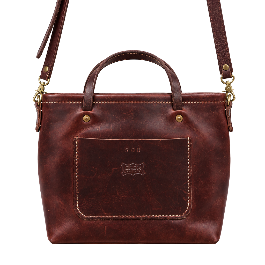 Orox Leather Co. Merces Cross Handbag Brown Leather 1