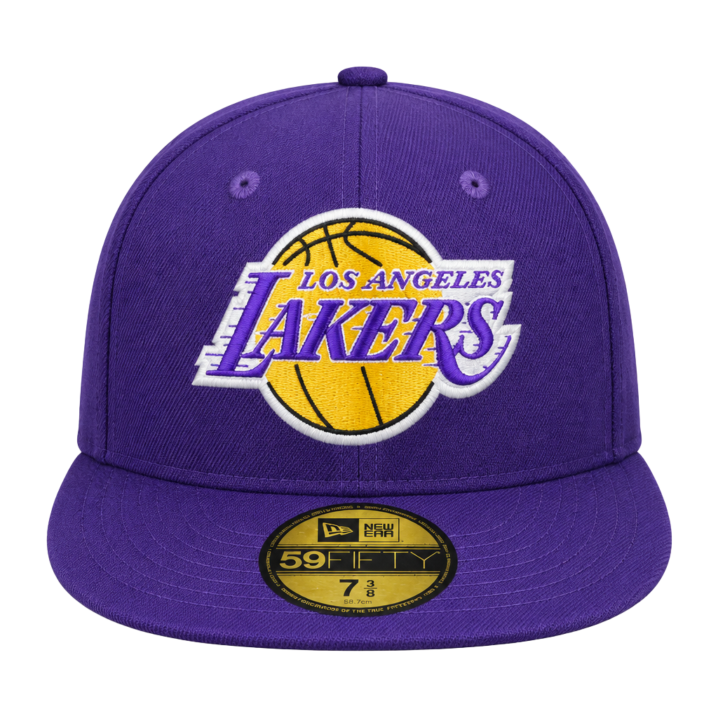 New Era Los Angeles Lakers 59Fifty Size 7 3/8 Cap 1