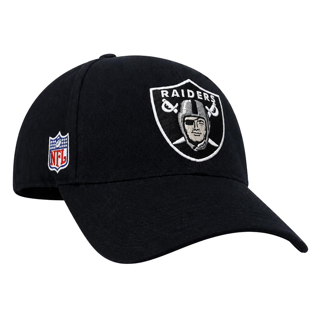Vintage Oakland Raiders Reebok NFL Team Apparel On Field Strapback Hat 1