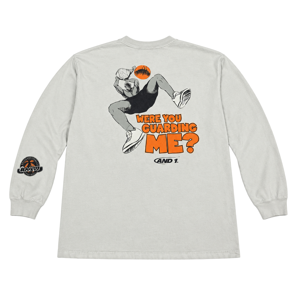 AND 1 Trash Talk Series Basketball “Were You Guarding Me?” Long Sleeve Shirt 1