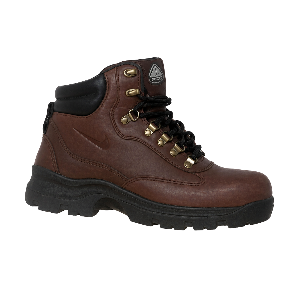 Vintage Nike ACG Brown Leather Hiking Kelso Boots 1