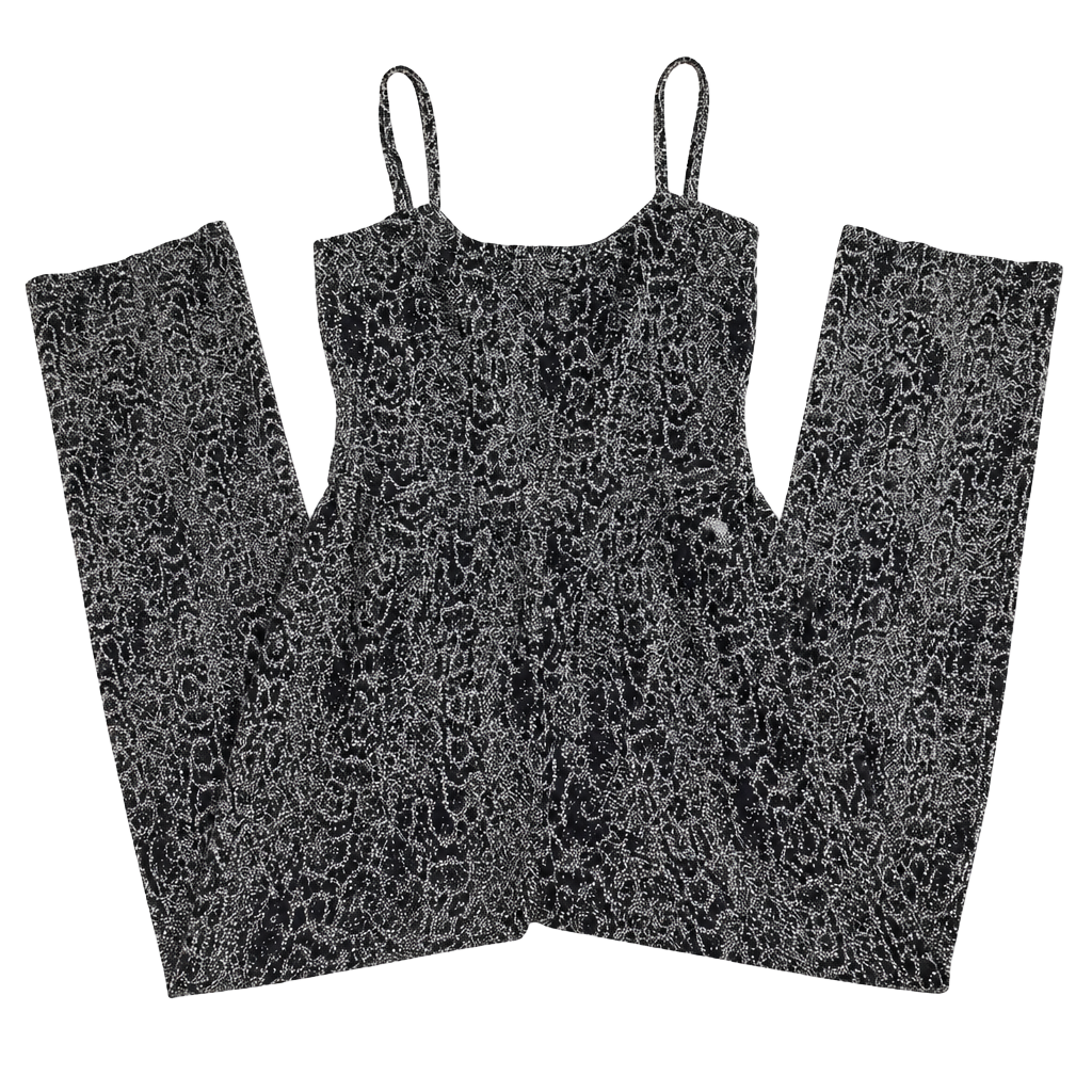 Derek Heart Spaghetti Strap Wide Leg Jumpsuit 1