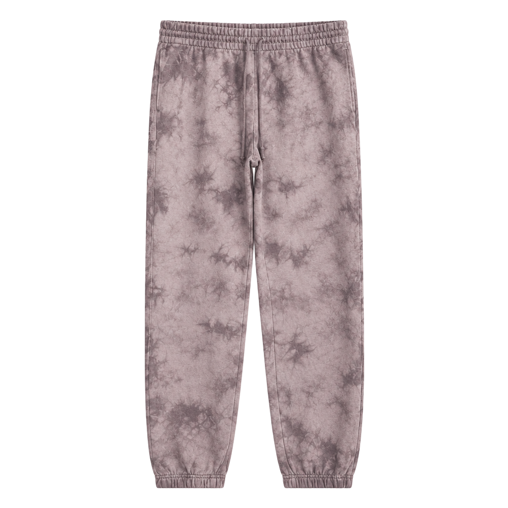 Aritzia TNA Sweatpants Size M Purple Tie Dye Joggers 1