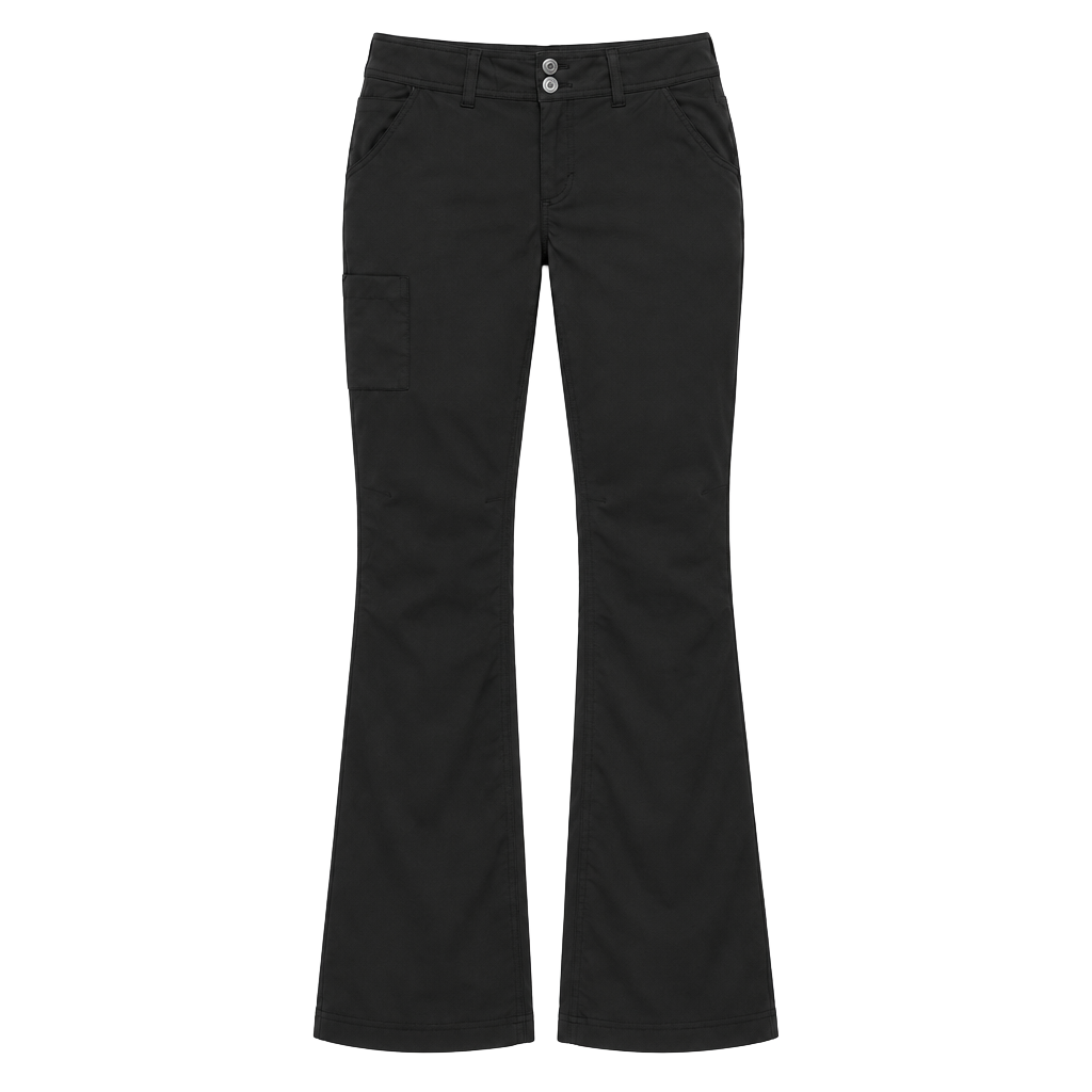 prAna Halle Lined Pants Women’s 8 Black Fleece Lined Hiking Outdoor 1