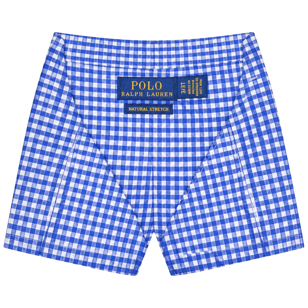 Kids-Polo Ralph Lauren Gingham Button Down Shirt Size 3/3T Blue White 1