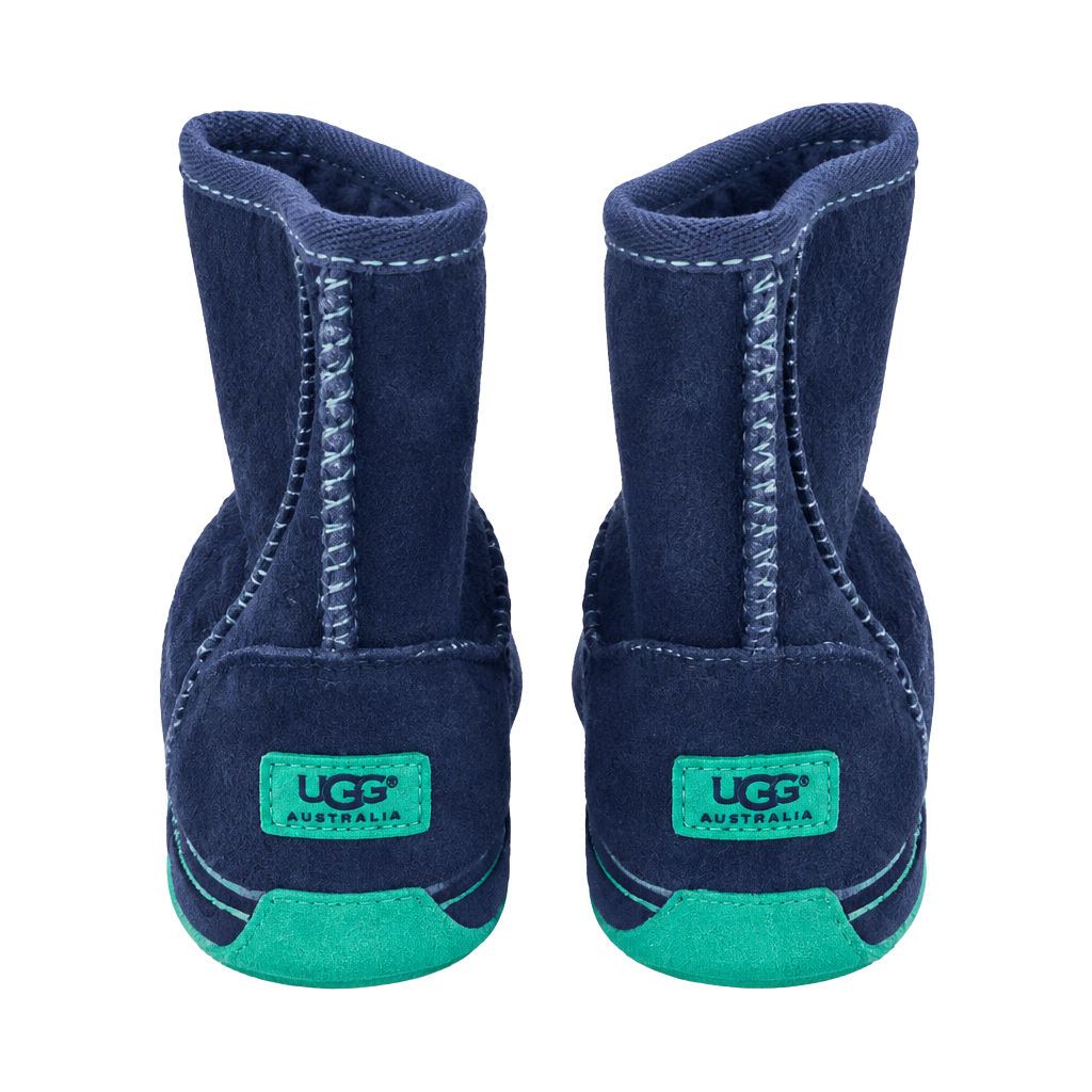 UGG Lynden Short Suede Boots Blue Turquoise Sole 1